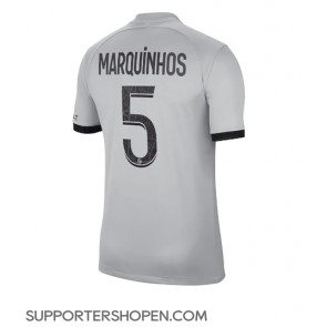 Paris Saint-Germain Marquinhos #5 Borta Matchtröja 2022-23 Kortärmad